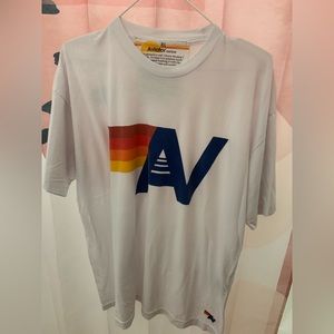 Aviator Nation Unisex White Tee XL